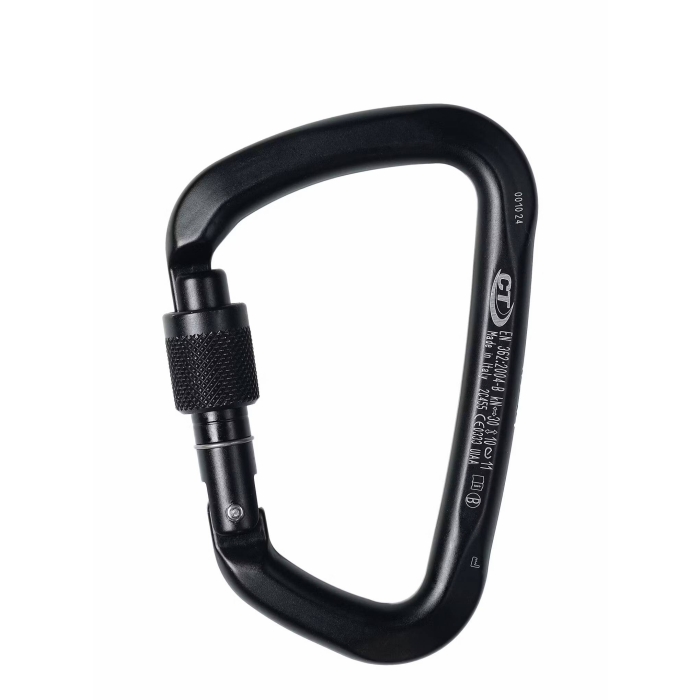 Karabinek Climbing Technology LARGE SG - black